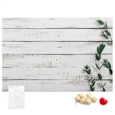 Printed Cork Memo Board Wooden boards