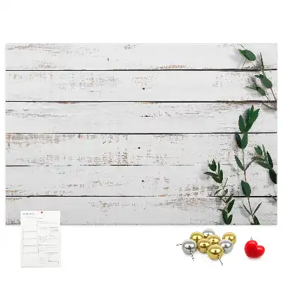 Printed Cork Memo Board Wooden boards