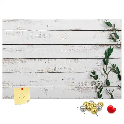 Printed Cork Memo Board Wooden boards