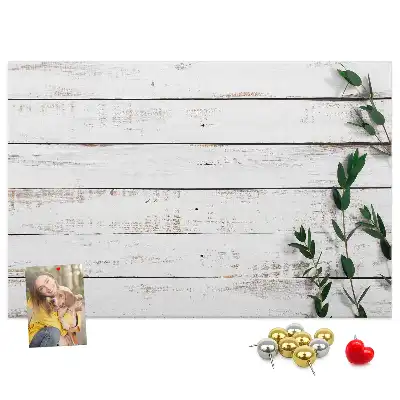 Printed Cork Memo Board Wooden boards