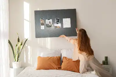 Wanderer in the Dark Printed Cork Memo Board