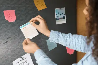 Wanderer in the Dark Printed Cork Memo Board