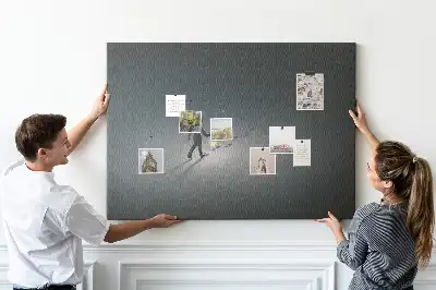 Wanderer in the Dark Printed Cork Memo Board