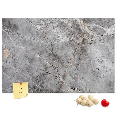 Marble pattern cork memo board