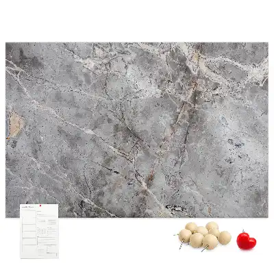 Cork memo board Marble pattern