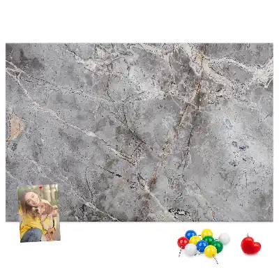 Marble pattern cork memo board