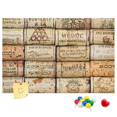 Printed Cork Board Wine corks