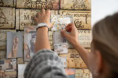 Wine Cork Printed Cork Board