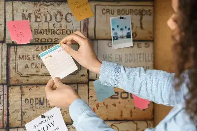 Wine Cork Printed Cork Board