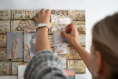 Wine Cork Printed Cork Board