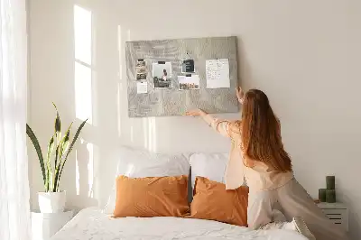 Printed Cork Board Palm shadow sand