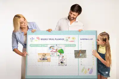 Printed Cork Board Meal planner