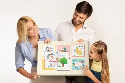 Motivational Slogans Printed Cork Memo Board