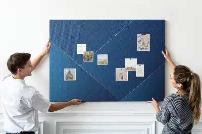 Printed Cork Memo Board with Ornamental Abstraction Design
