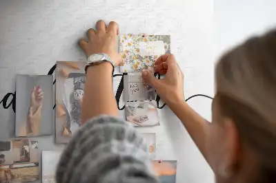 Adventure lettering cork memo board
