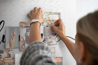 Adventure lettering cork memo board