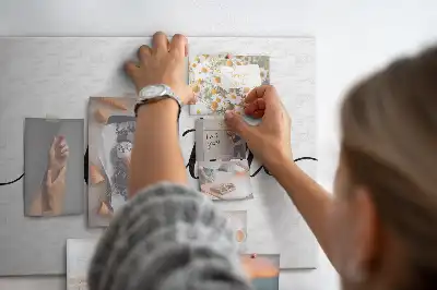 Adventure lettering cork memo board
