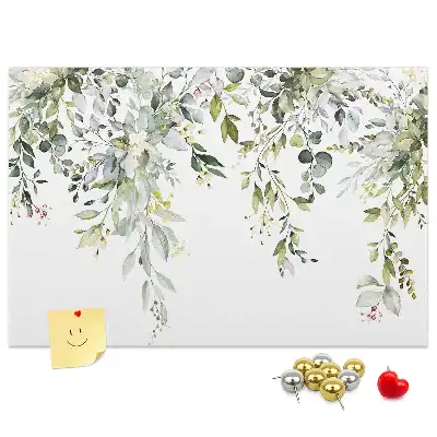 Blooming Nature Printed Cork Memo Board