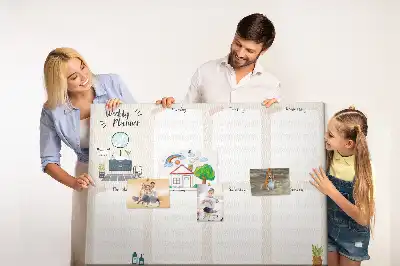 Printed Cork Board Weekly planner