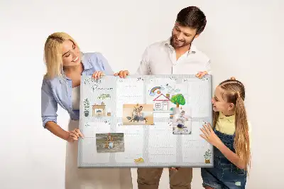 Cork Memo Board Weekly Planner