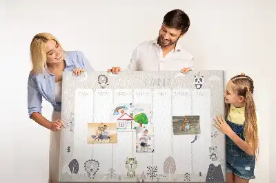 Weekly Plan Cork Memo Board