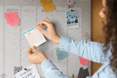 Printed Animal Planner Cork Board