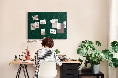 Leaf Pattern Printed Cork Board