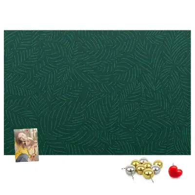 Leaf Pattern Printed Cork Board