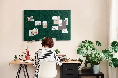 Printed Cork Board Leaf pattern