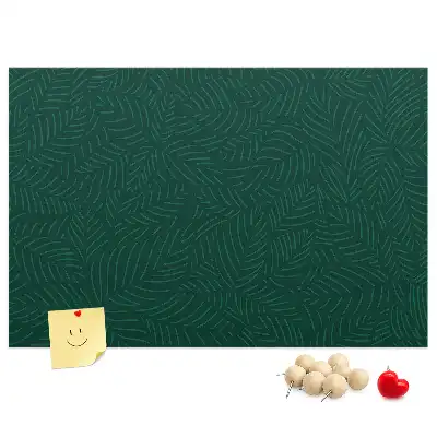 Leaf Pattern Printed Cork Board