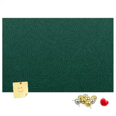 Leaf Pattern Printed Cork Board