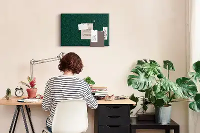 Leaf Pattern Printed Cork Board