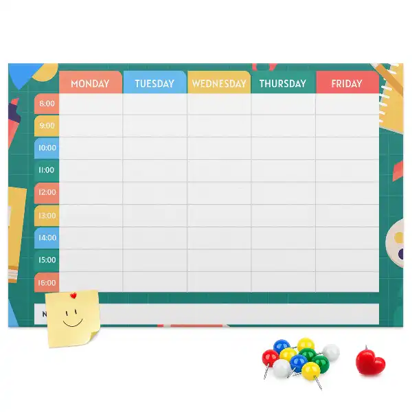 Cork memo board Lesson plan