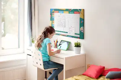 Cork memo board Lesson plan