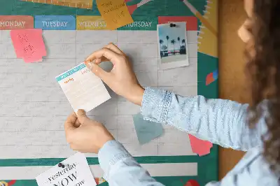 Cork memo board Lesson plan
