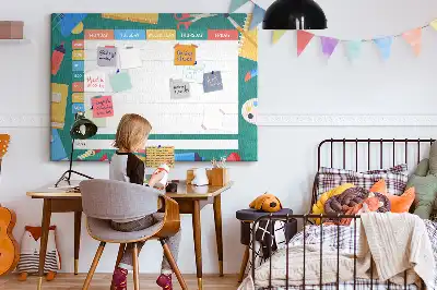 Cork memo board Lesson plan