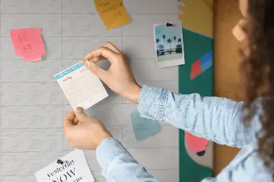 Cork memo board Lesson plan