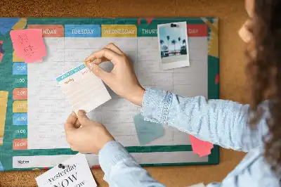 Cork memo board Lesson plan
