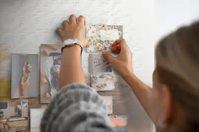 Printed Cork Memo Board Car vacation