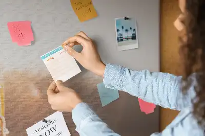 Printed Cork Memo Board Car vacation