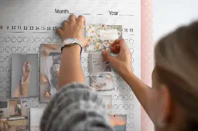 Cork Memo Board and Habit Tracker