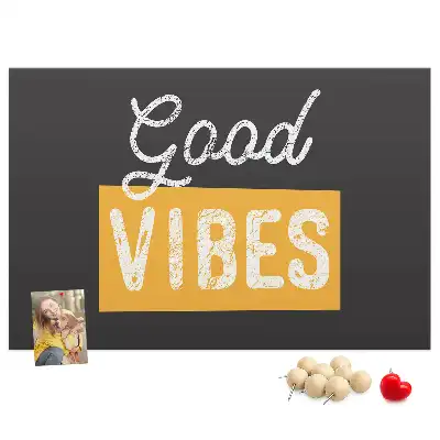 Printed Cork Board Motivational quote
