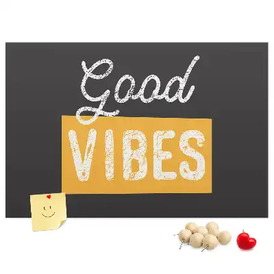 Printed Cork Board Motivational quote