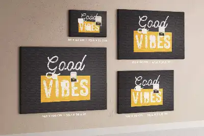 Printed Cork Board Motivational quote