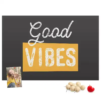 Printed Cork Board Motivational quote