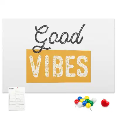 Inspirational Printed Cork Memo Board