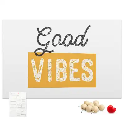 Inspirational Printed Cork Memo Board