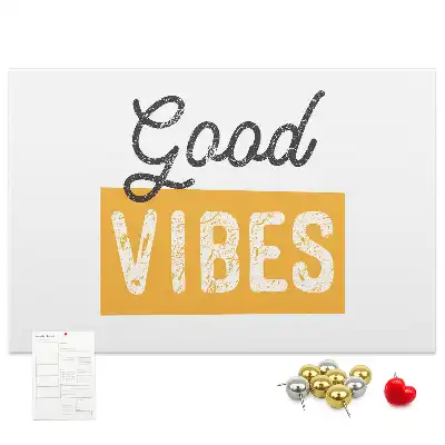 Inspirational Printed Cork Memo Board