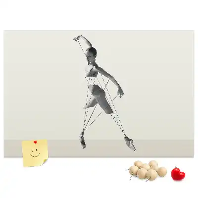 Printed Cork Board Ballerina