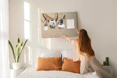 Holiday Trip Printed Cork Board